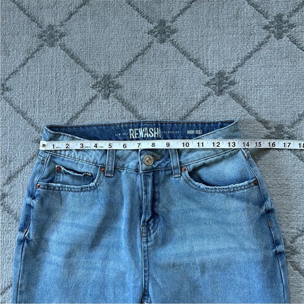 Rewash High Rise Distressed Jeans 1 / 25 - Picture 4 of 6